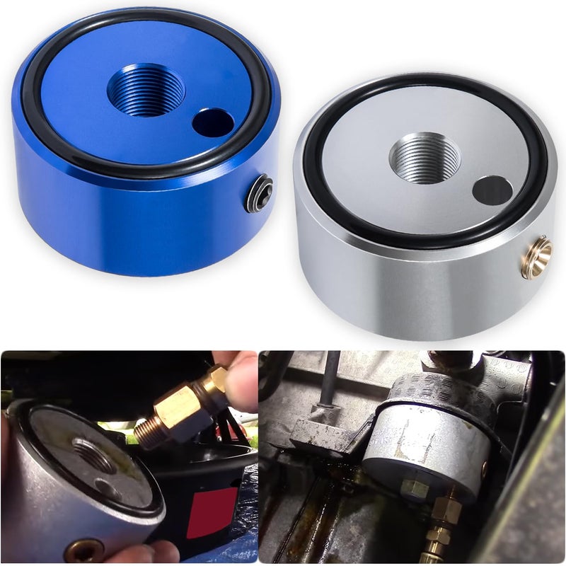 Bonbo 7219 Oil Pressure Adapter & EN-47971 Oil Pressure Gauge Adapter Kit for GM 4.8L, 5.3L, 5.7L, 6.0L Engines 1996-2006 Works on Generation III, IV, V, V8 Engines - Image 1